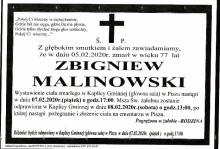 Zmarł Zbigniew Malinowski, były Nadleśniczy Nadleśnictwa Drygały